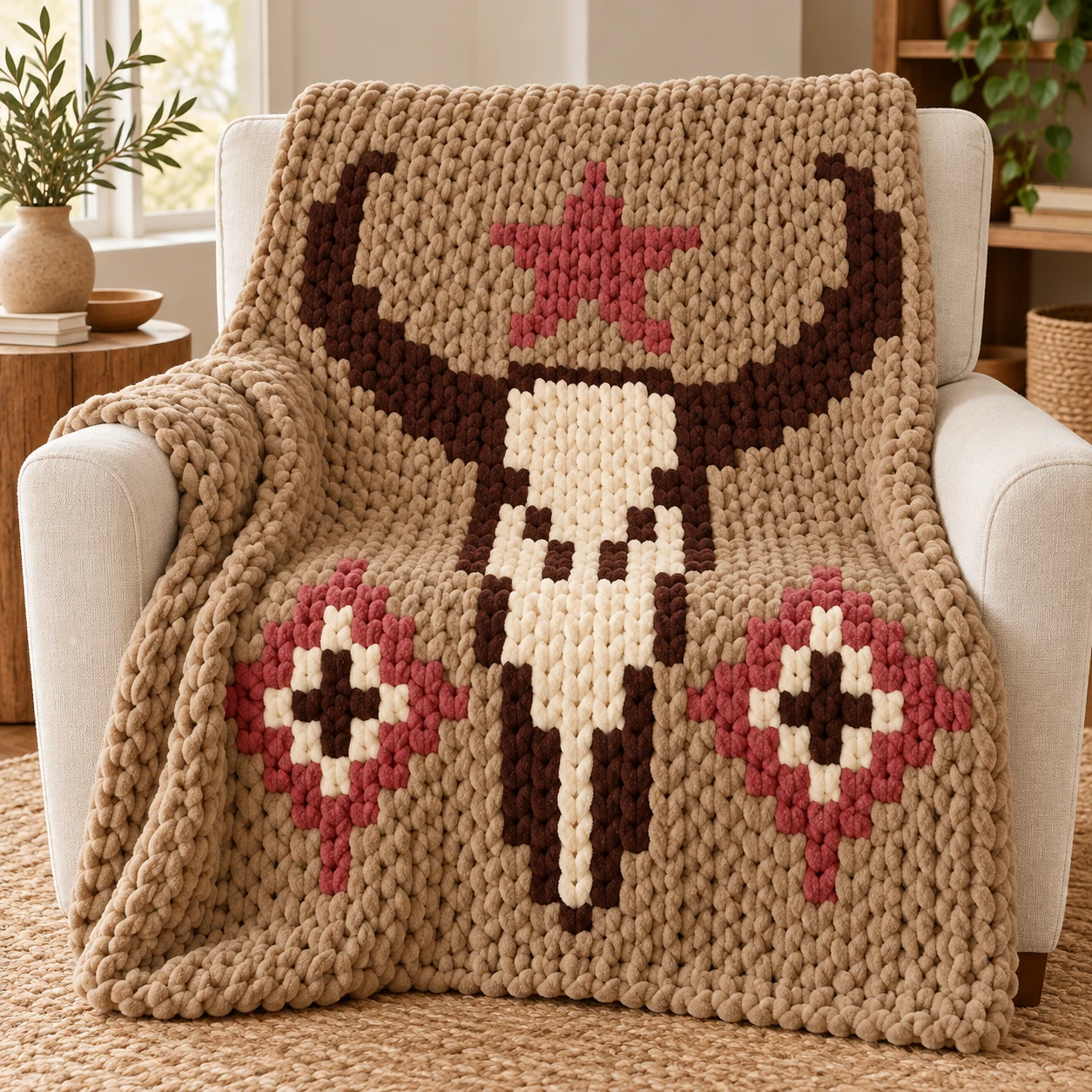 Western Star illustrated blanket design preview
